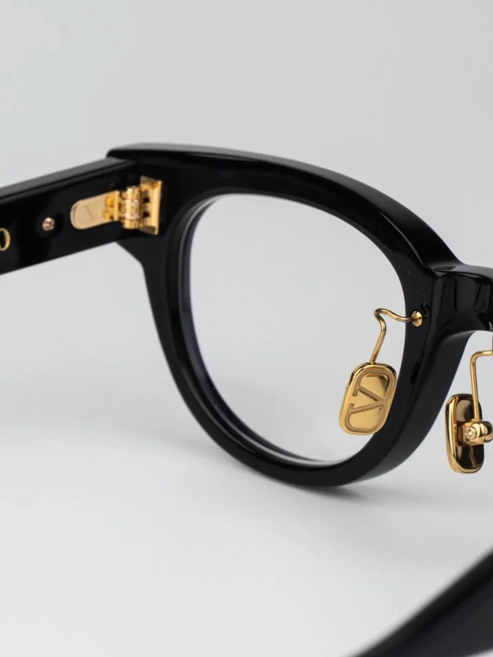 Valentino Women Eyeglasses Black Square V-ESSENTIAL-V VLX-163 A-AF